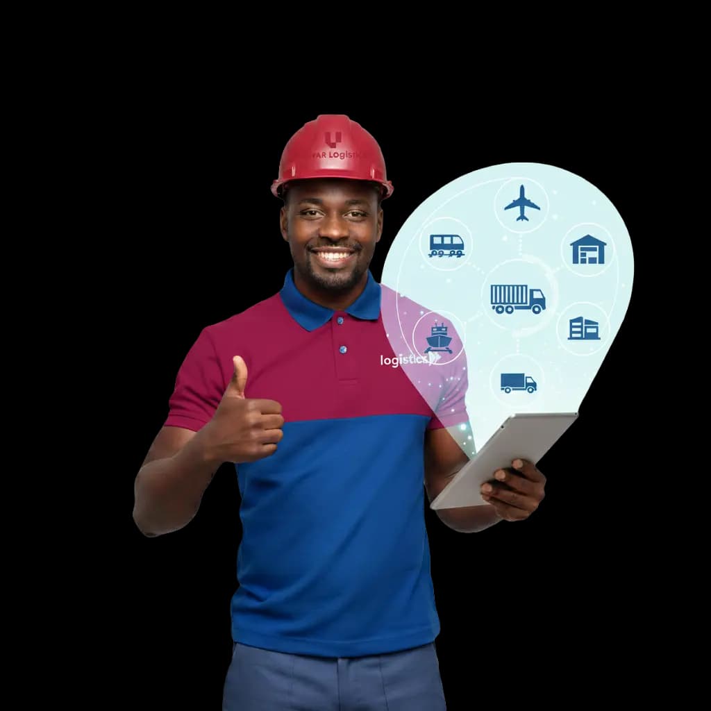 Cargo clearing agent using a tablet for freight documentation